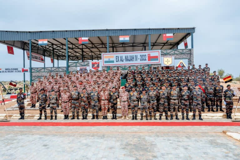 Rajasthan : 13-day long 'Indo-Oman' military exercise in Rajasthan kicks off in 'Mahajan field firing ranges'