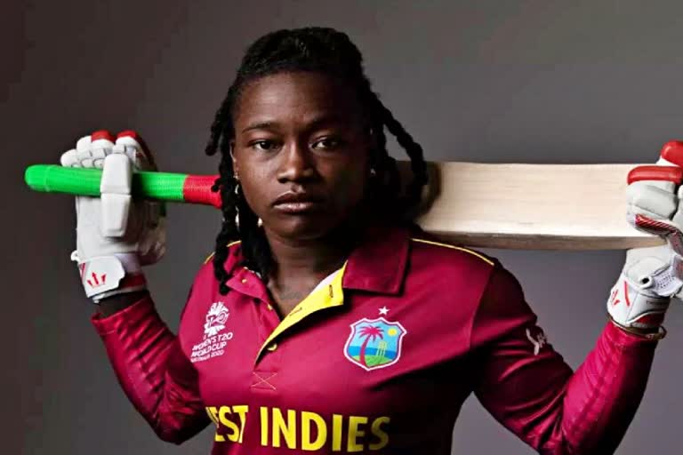 deandra dottin retirement  West Indies all rounder Deandra Dottin  Dottin retires from international cricket  वेस्टइंडीज की महिला क्रिकेटर  स्टार ऑलराउंडर  डिएंड्रा डॉटिन  डॉटिन ने अंतरराष्ट्रीय क्रिकेट से संन्यास ले लिया