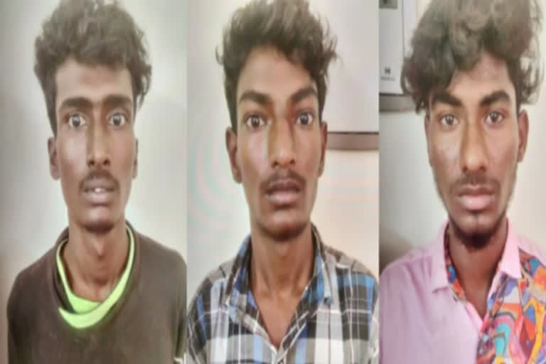 வஞ்சியம்மன் கோவிலில் வெள்ளி பொருட்கள் திருடிய- 3 இளைஞர் கைது