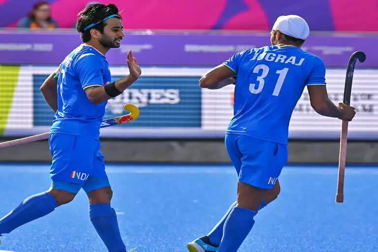 Commonwealth Games 2022 Day 4  CWG 2022  Hockey Match draw  Sports News  कॉमनवेल्थ गेम्स 2022  भारतीय हॉकी टीम  पुरुष हॉकी टीम  Indian Hockey Team  Men's Hockey Team