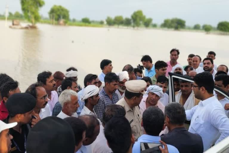 Narnaud waterlogged villages