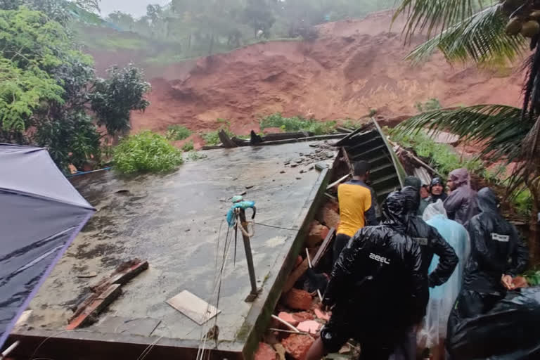 Cloudburst in Sulya, Kadaba Taluka