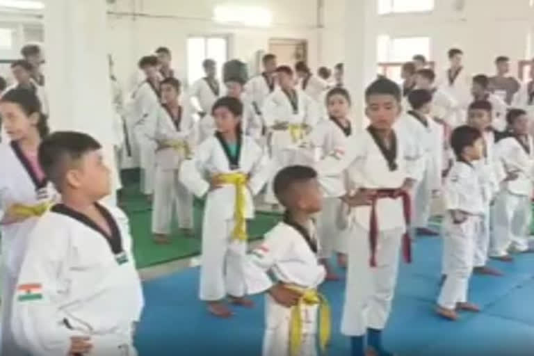 Felicitation at Teok Taekwondo Training Centre