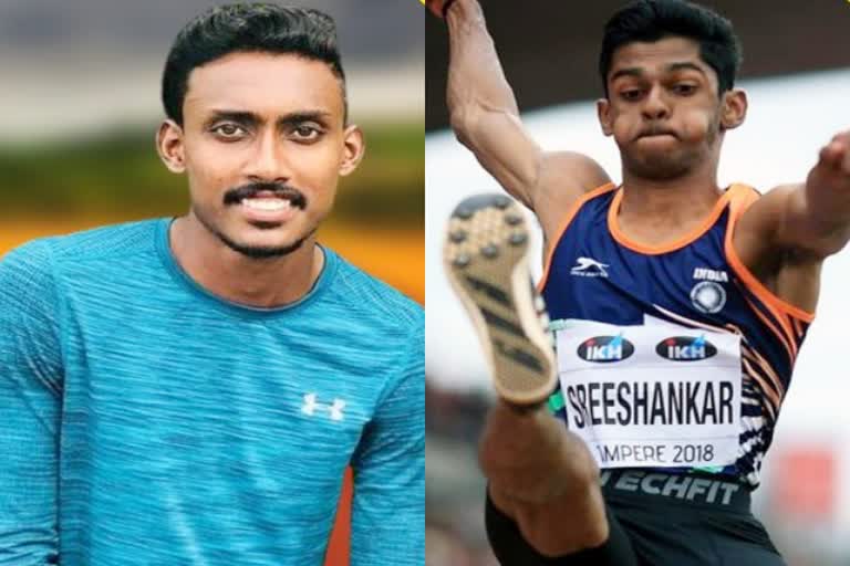 Etv Bhar Long jumpers Murali Sreeshankar Mohammad Anees Yahiya India at men long jump final Commonwealth Games 2022 India at CWG 2022 at