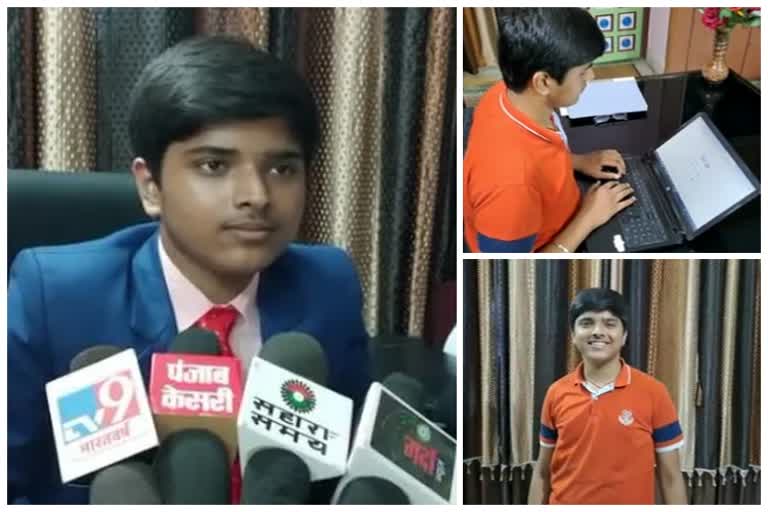 Etv BharatA 13 year old boy of Bihar is the CEO