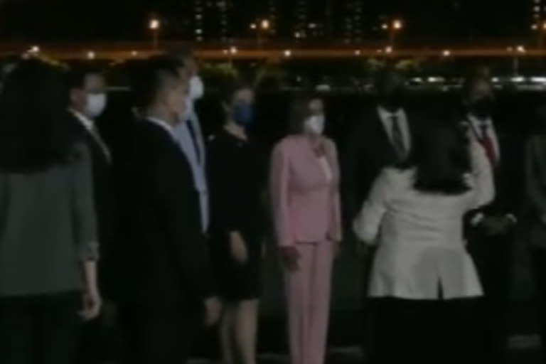 Nancy Pelosi lands in Taiwan says US committed to support Taiwans democracy