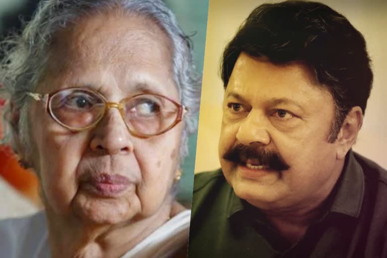 Lalu Alex mother dies  ലാലു അലക്‌സിന്‍റെ അമ്മ അന്തരിച്ചു  ലാലു അലക്‌സിന്‍റെ അമ്മ അന്നമ്മ ചാണ്ടി  Lalu Alex mother passes away  Lalu Alex family  Lalu Alex actor  ലാലു അലക്‌സ് കുടുംബം  ലാലു അലക്‌സ്‌