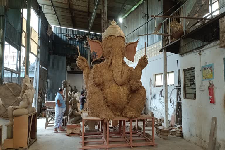 Haridwar sculptors are hoping for good business in Ganpati festival