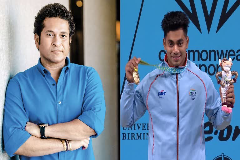 CWG 2022 Sachin Tendulkar Congratulate Achinta Sheuli for His Gold in Weightlifting