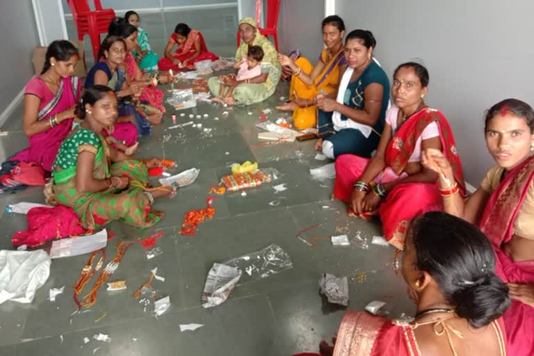 Etv BharatPaddy rakhis on Rakshabandhan