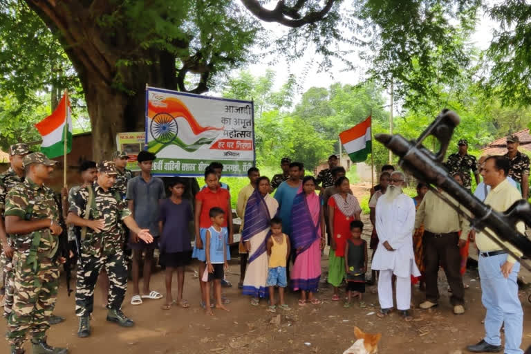 Preparations to hoist tricolor on independence day in every house of khunti stronghold of Naxalites