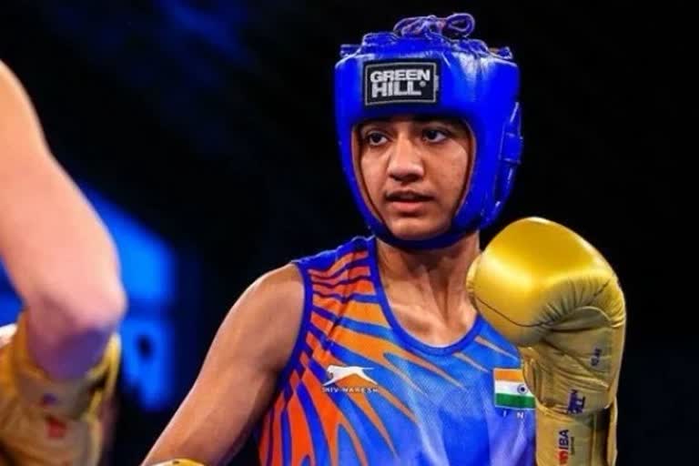 Etv Bhar Nitu Ganghas in semifinals of CWG Boxer Nitu Ganghas in semis at Commonwealth Games Indian boxers at CWG 2022 Birmingham Games 2022 at