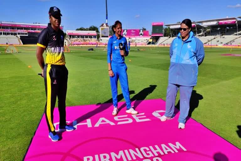 Barbados Women opt to bowl  Barbados Women have won the toss and have opted to field  India Women vs Barbados Women 10th Match  Commonwealth Games 2022  Women Cricket  Sports news