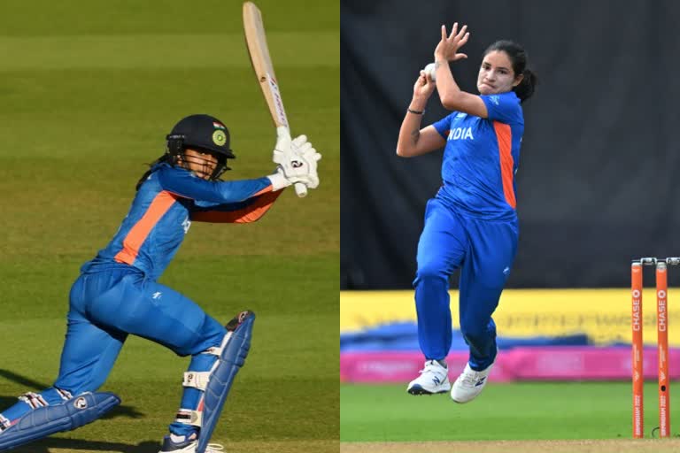 Commonwealth Games 2022  India beat Barbados  India into the semifinals at the CWG 2022  indian womens cricket team in Commonwealth Games 2022  राष्ट्रमंडल खेल 2022  भारत ने बारबाडोस को 100 रन से दी मात  राष्ट्रमंडल खेल 2022 में क्रिकेट स्पर्धा में भारत ने सेमीफाइनल में बनाई जगह