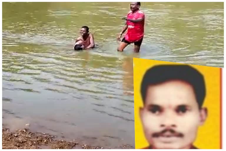 Sarpanch pati body found in river