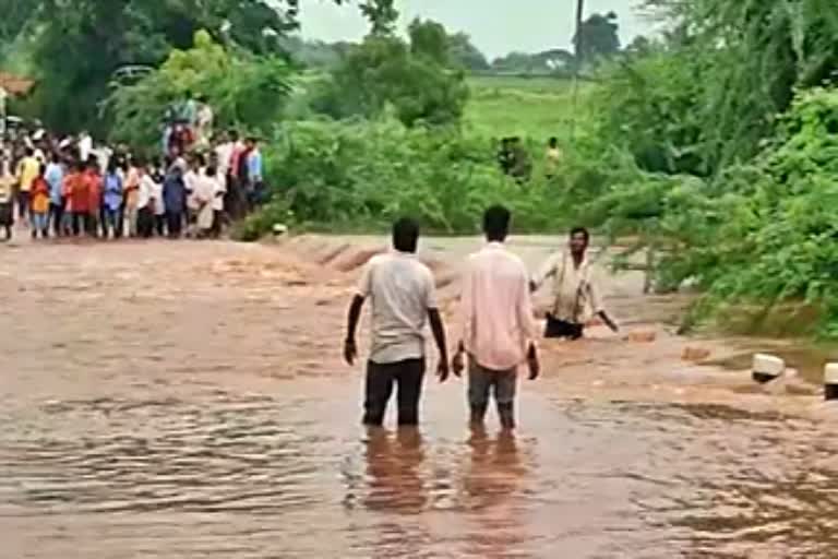 Heavy rain in Badami