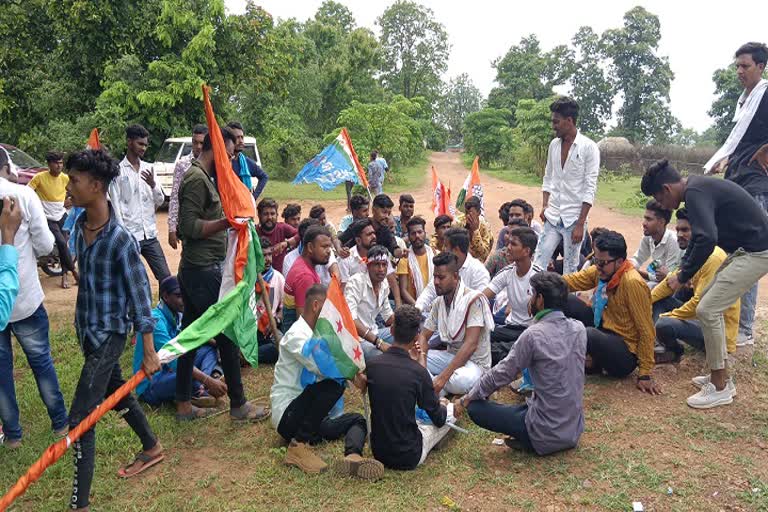 NSUI seeks compensation from management in Balod