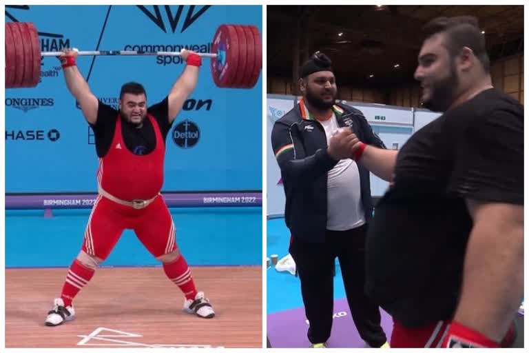 Etv BharatPakistani weightlifter Nooh Dastgir Butt