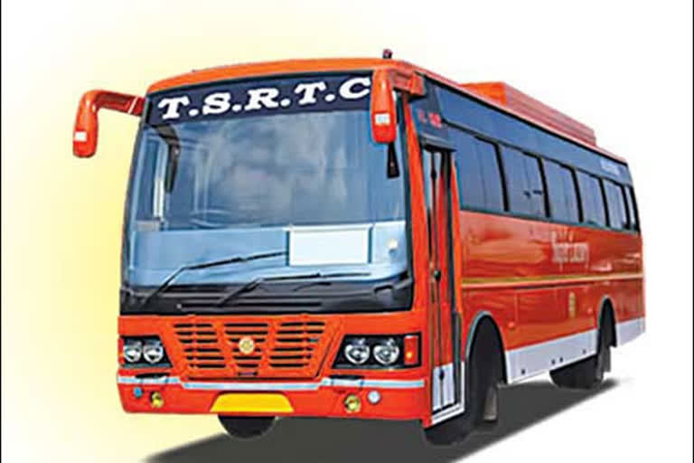 TSRTC Bus is fined