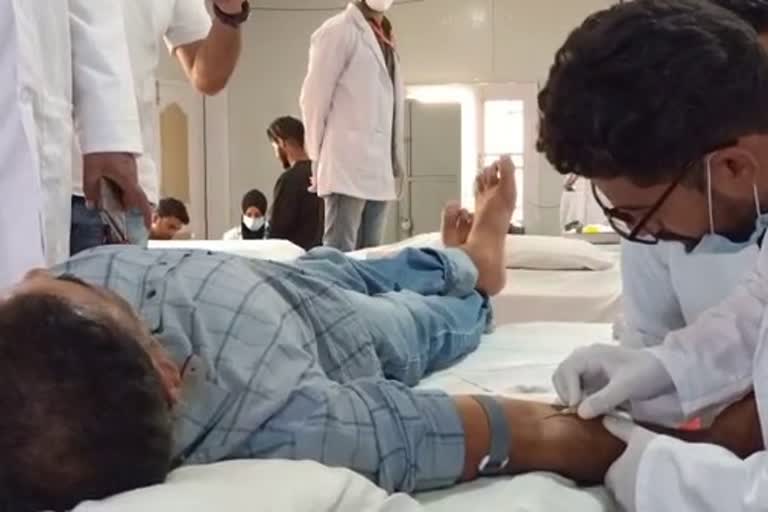 پٹن، بارہمولہ میں بلڈ ڈونیشن کیمپ