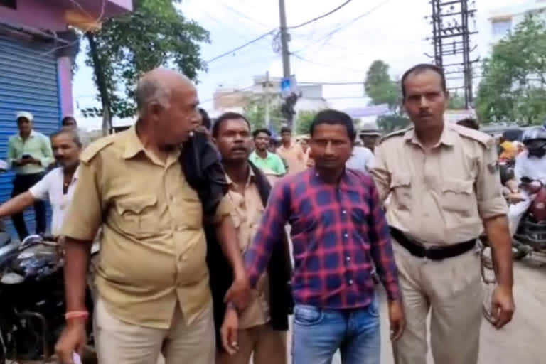 thief caught at Hajipur