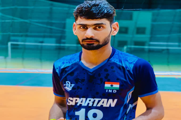 Hanumangarh's Volleyball player Ajeet Sekhon selected in Indian team