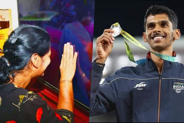 sreeshankar  sreeshankar cwg silver medal  കോമണ്‍വെല്‍ത്ത് ഗെയിംസ്  ശ്രീശങ്കര്‍  ലോങ് ജമ്പ്  ലക്വാൻ നെയ്‌നാണ്  മിൽത്തിയാദിസ് തെന്റോഗ്ലൂ