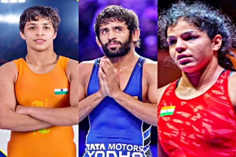 Commonwealth Games 2022  Birmingham  CWG 2022  Bajrang Punia  Anshu Malik  Sakshi Malik  wrestling  बजरंग और साक्षी भी फाइनल में  अंशु मलिक फाइनल  दिव्या काकरन क्वार्टरफाइनल में हारीं  राष्ट्रमंडल खेलों 2022