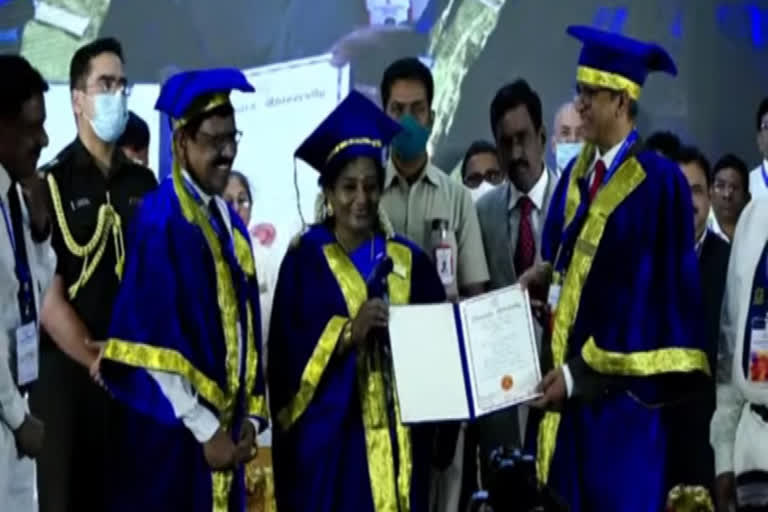 OU Honorary Doctorate awarded to Justice NV Ramana