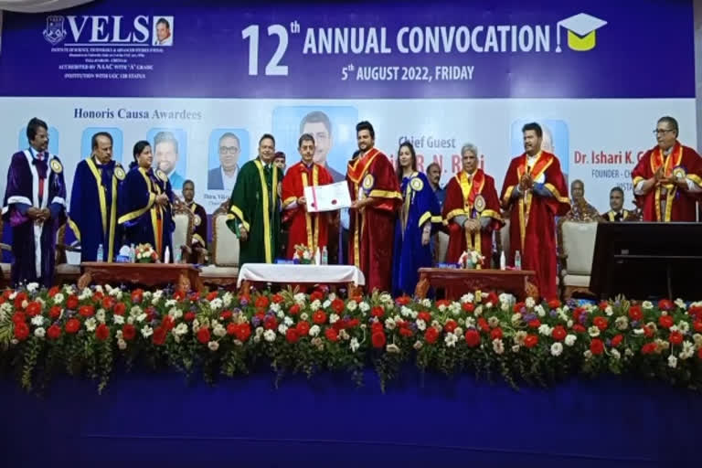 VELS College Convocation: Cricketer Suresh Raina, director Shankar get doctorate