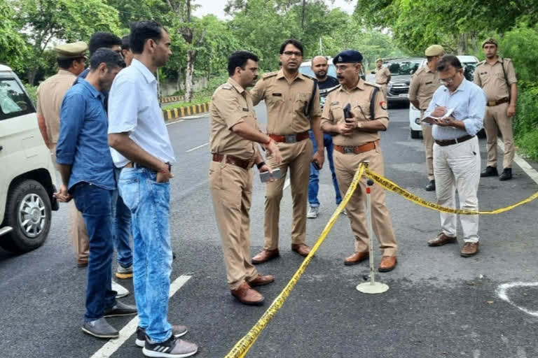 पुलिस के साथ मुठभेड़ में बदमाश घायल