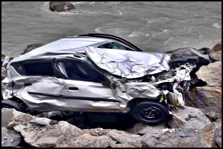 Car Accident In Lahaul Spiti