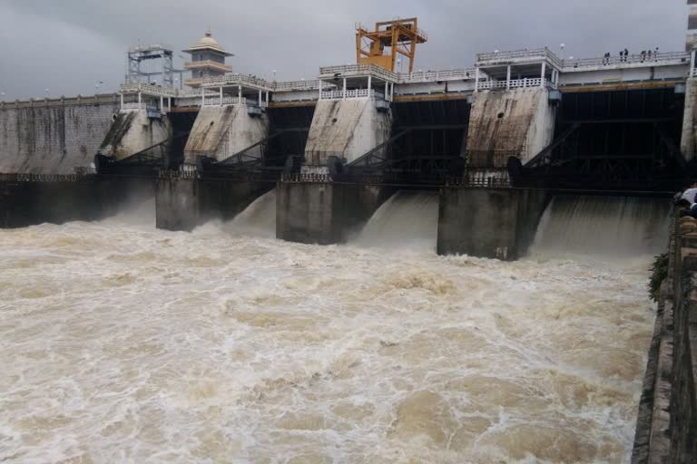 Kabini Reservoir Water  released to Kapila River