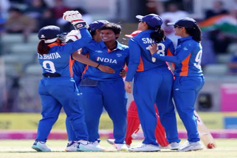India women cricket team enter the final