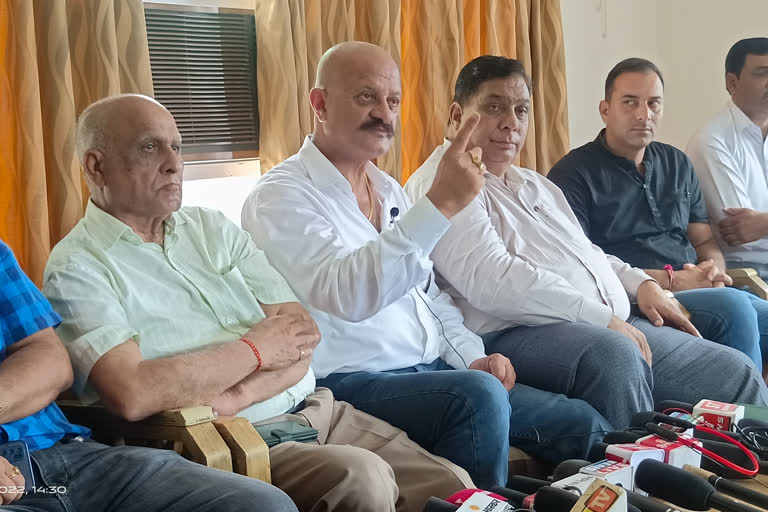 Ramesh Chauhan press conference in Solan
