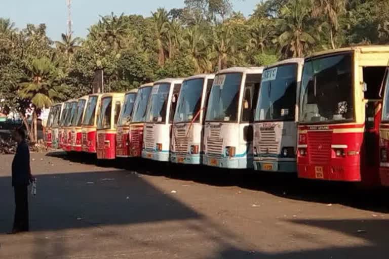 ksrtc diesel shortage  ksrtc ordinary bus service  bus services to be partially stopped today  ഡീസൽ പ്രതിസന്ധി  കെഎസ്ആര്‍ടിസി സർവീസുകൾ നിലയ്ക്കും  കെഎസ്ആർടിസി ഓർഡിനറി ബസ്  കെഎസ്ആർടിസി മാനേജ്മെന്‍റ്