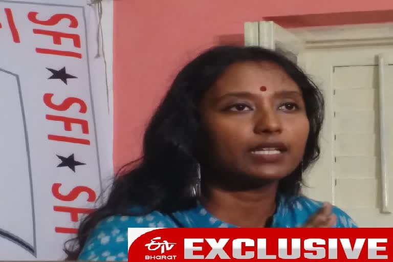 sfi-leader-dipshita-dhar-criticises-mamata-banerjee-over-corruption-issue