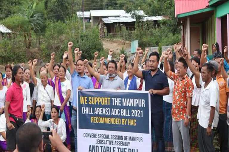 protest in manipur