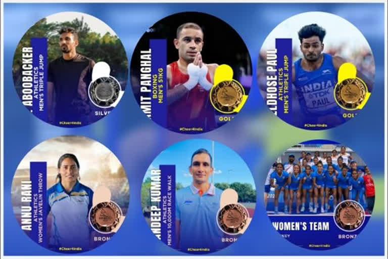 India Medals Tally in Commonwealth Games