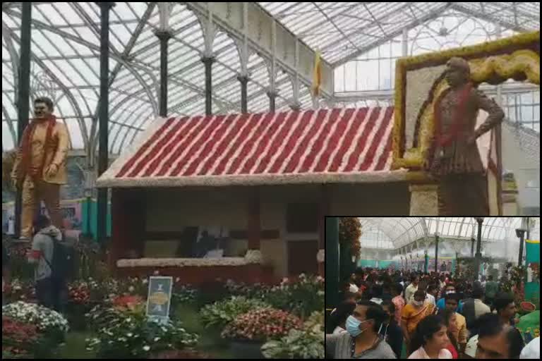 Flower show in Lalbagh