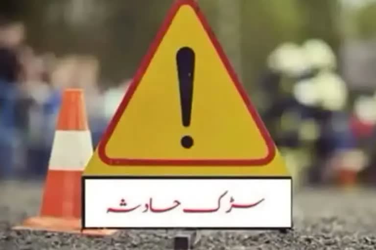 گاندربل میں سڑک حادثہ