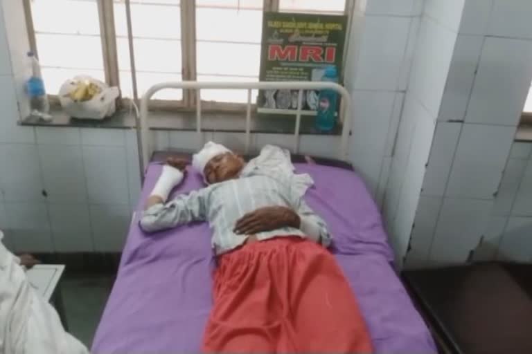 Old woman attacked with axe in alwar