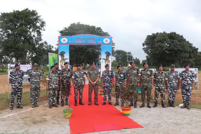 CRPF Director General visit to Khunti