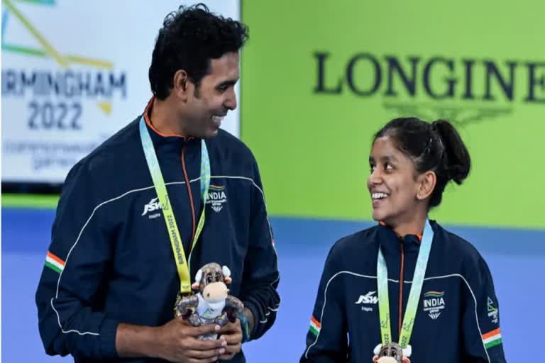 CWG 2022  Sharath Kamal Sreeja Akula pair wins gold in mixed doubles TT  India win gold in mixed doubles TT CWG 2022  Sharath Kamal  Sreeja Akula  കോമണ്‍വെല്‍ത്ത് ഗെയിംസ്  ശരത്‌ കമല്‍  ശ്രീജ അകുല