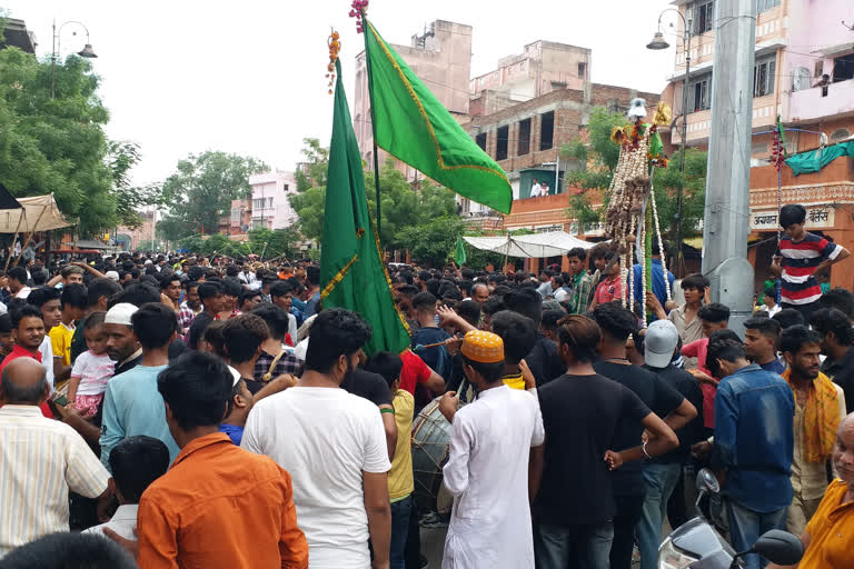 Tazia procession in Jaipur