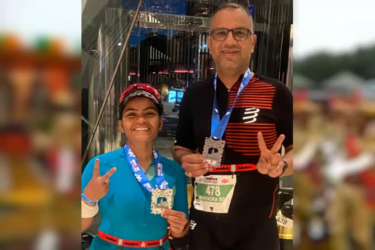 Jodhpur couple won ironman triathlon, breaks the previous record