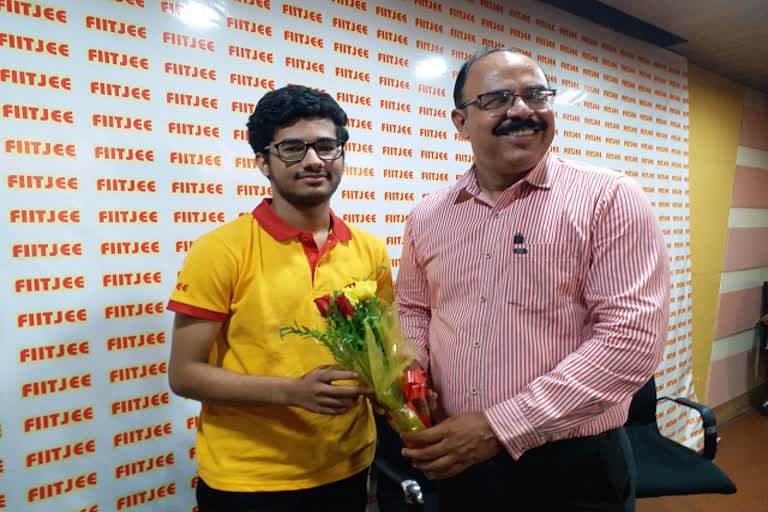 JEE Main 2022 Rajasthan Topper and AIR third ranker Parth Bhardwaj wants to be an IAS