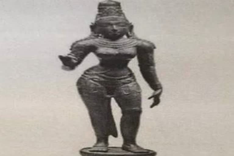 Idol of Goddess Parvati stolen from temple in Kumbakonam traced