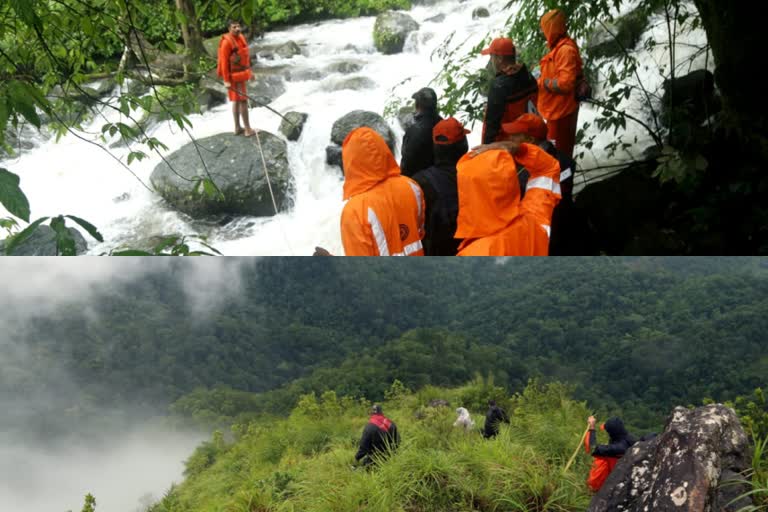 KERALA RAIN  boy swept away by the current in Vandiperiyar  rescue operation to find boy in vandiperiyar gramby  boy swept away in Vandiperiyar  child who was swept away could not be found  കേരളം മഴ ബാലൻ ഒഴുക്കിൽപ്പെട്ടു  വണ്ടിപ്പെരിയാർ കുട്ടിയെ ഒഴുക്കിൽപ്പെട്ട് കാണാതായി  പീരുമേട് തഹസിൽദാർ  റെസ്ക്യു സംഘം തെരച്ചിൽ  ഗ്രാമ്പിയിൽ ഒഴുക്കില്‍പ്പെട്ട ബാലനെ കണ്ടെത്താനായില്ല