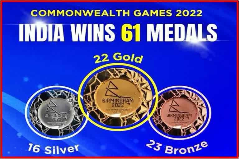 India Medal Tally : पदकतालिकेत भारत चौथ्या क्रमांकावर, 22 सुवर्ण ...